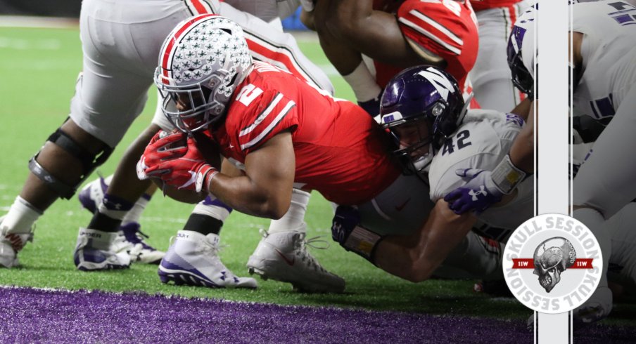 J.K. Dobbins finds paydirt in today's Skull Session.