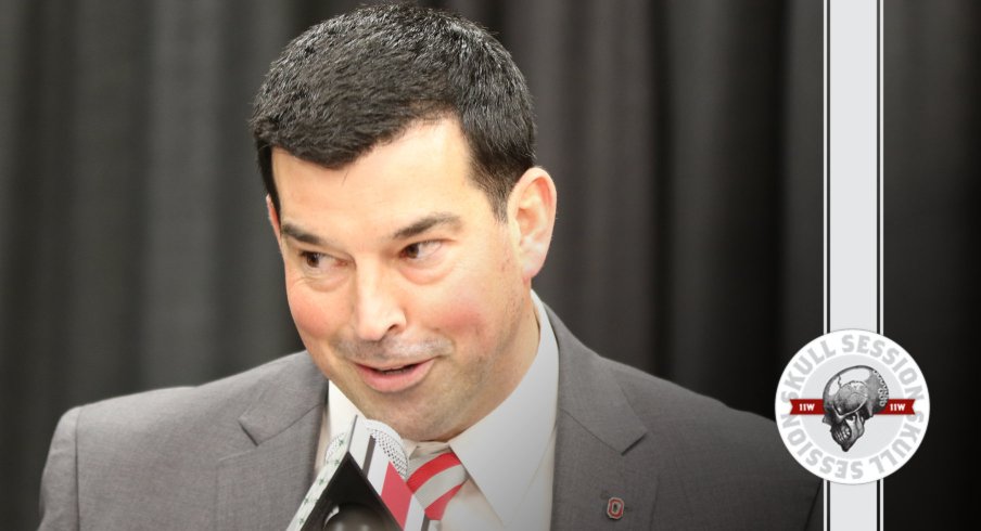 New head coach Ryan Day.