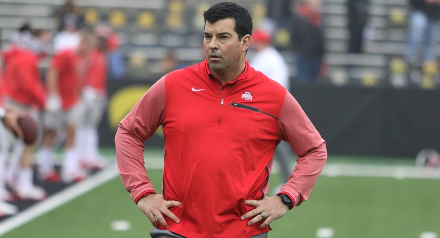 Ohio State head coach Ryan Day