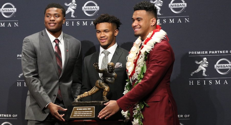 Dwayne Haskins, Kyler Murray and Tua Tagovailoa