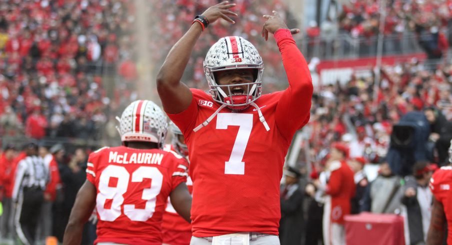 Ohio State quarterback Dwayne Haskins