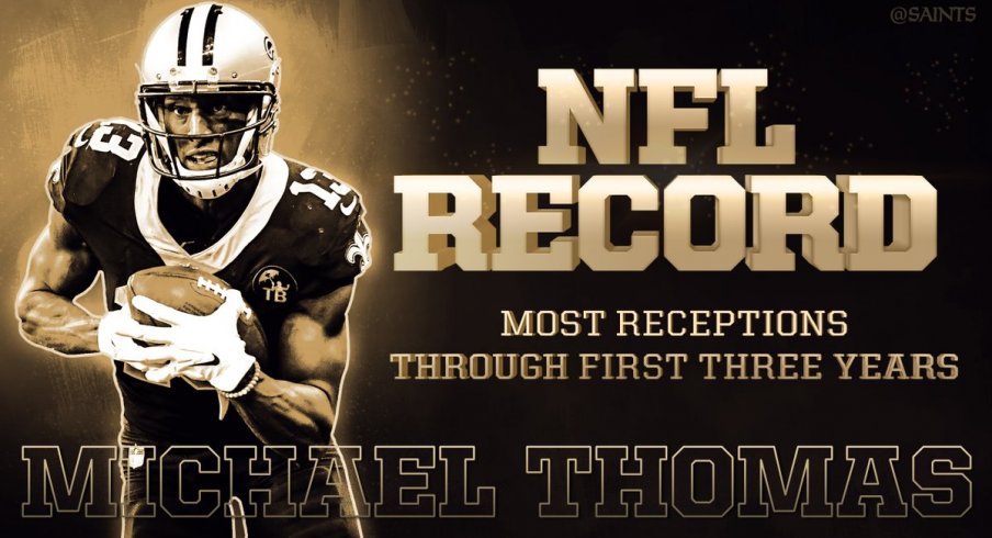 Michael Thomas set another NFL record.