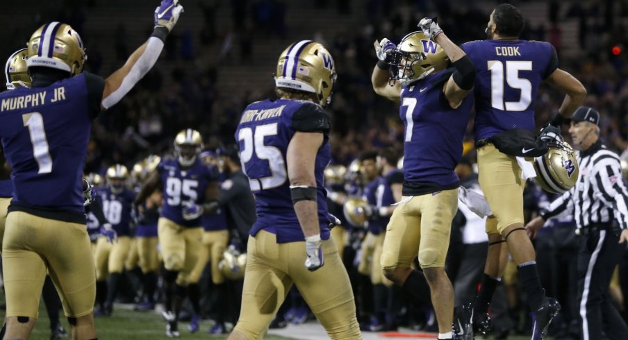 Ben Burr-Kirven, Taylor Rapp, and Byron Murphy lead the dominant Husky defense.