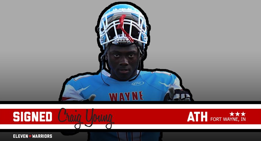 Craig Young signs with Ohio State.