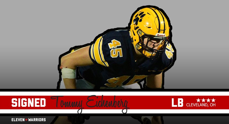 Tommy Eichenberg signs with Ohio State.