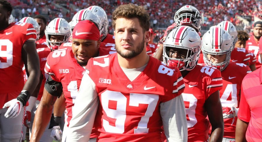 Ohio State defensive end Nick Bosa