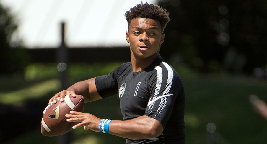 Justin Fields at The Opening 2017