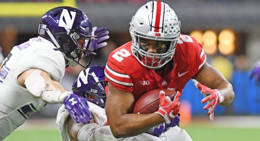 J.K. Dobbins averaged just 4.6 yards per carry during the 2018 season. 