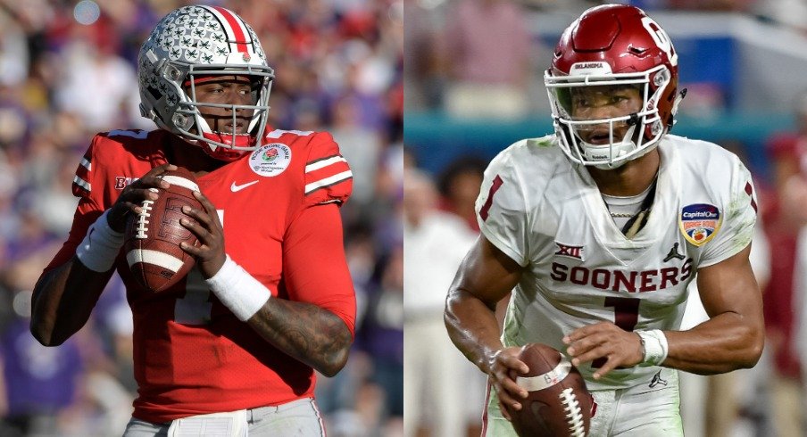 Dwayne Haskins and Kyler Murray