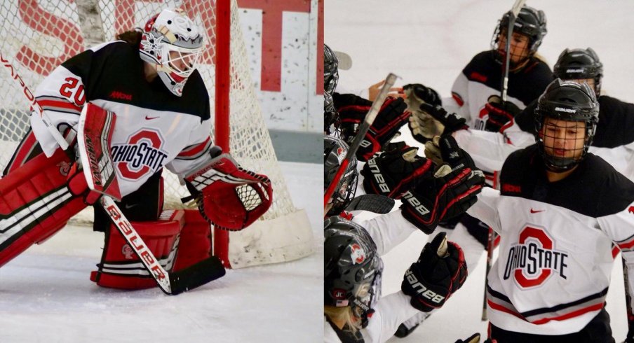 Buckeye super rookies Andrea Braendli and Sophie Jaques