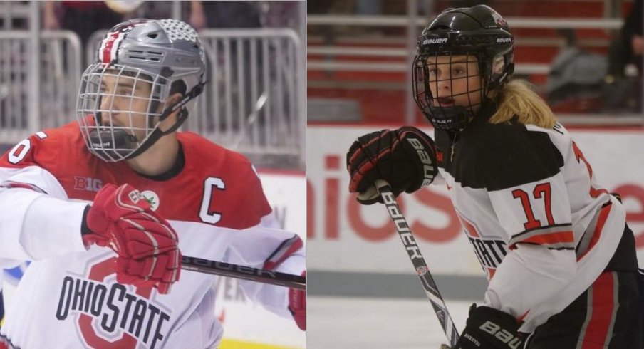 Mason Jobst and Emma Maltais lead their respective Buckeye teams in scoring.