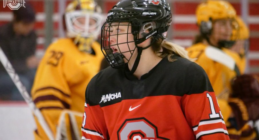 Gabby Rosenthal and the women's hockey Buckeyes dropped a second straight game to No. 2 Minnesota.