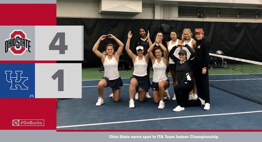 Ohio State's women's tennis team earned a spot in the ITA National Championship Tourament 