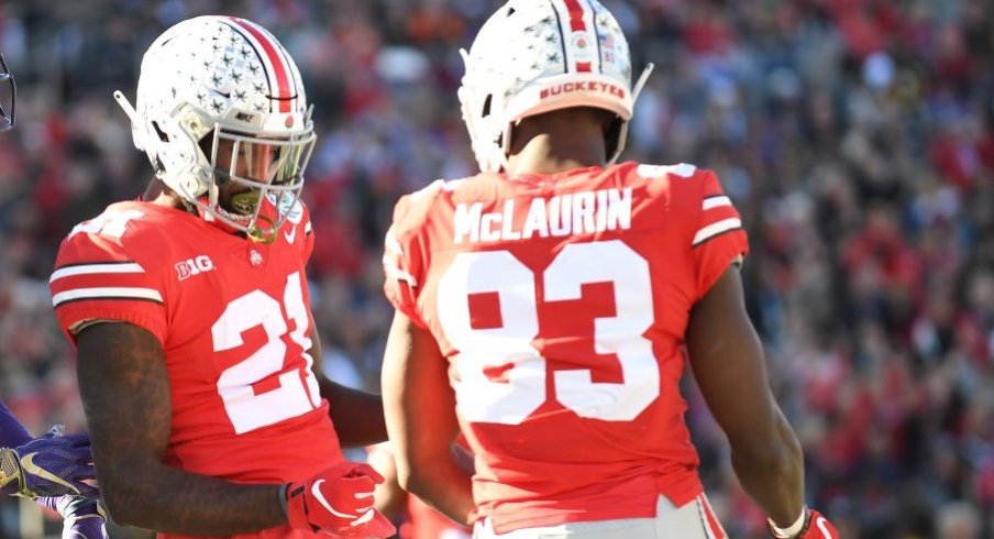 Parris Campbell and Terry McLaurin combined for over 1,700 receiving yards and 23 touchdowns in 2018. 