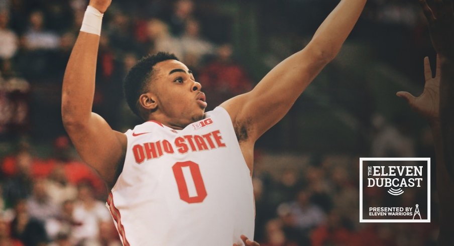 Former Ohio State men's basketball player D'Angelo Russell