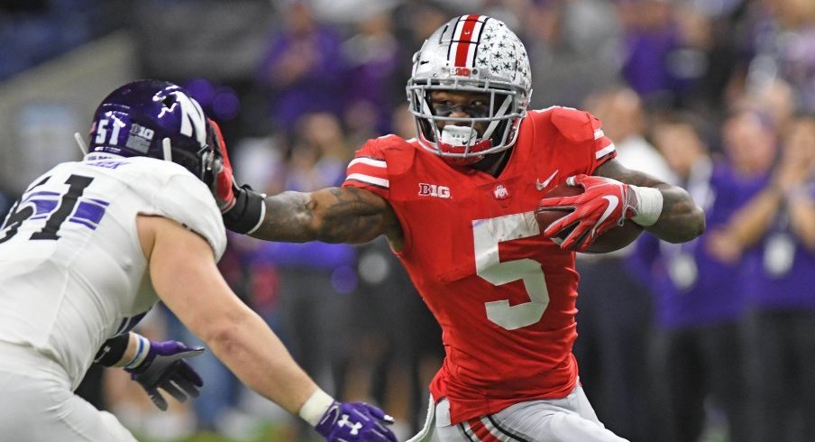 Mike Weber ran for 954 yards and five touchdowns in 2018. 