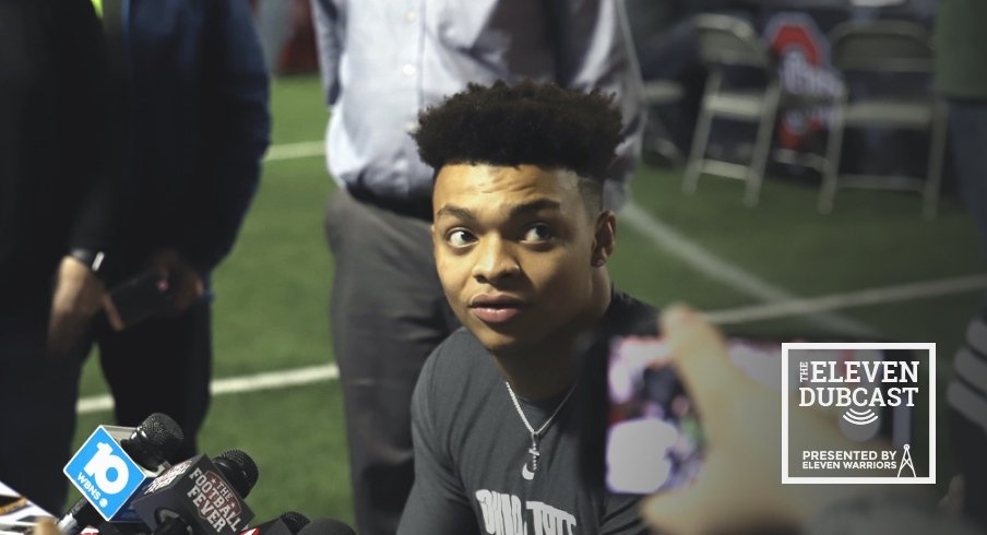 Ohio State quarterback Justin Fields