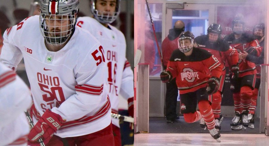 Buckeye defenders Matt Miller and Lauren Boyle earned weekly conference awards. 