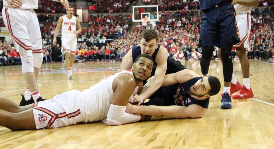 Ohio State men's basketball player Kaleb Wesson