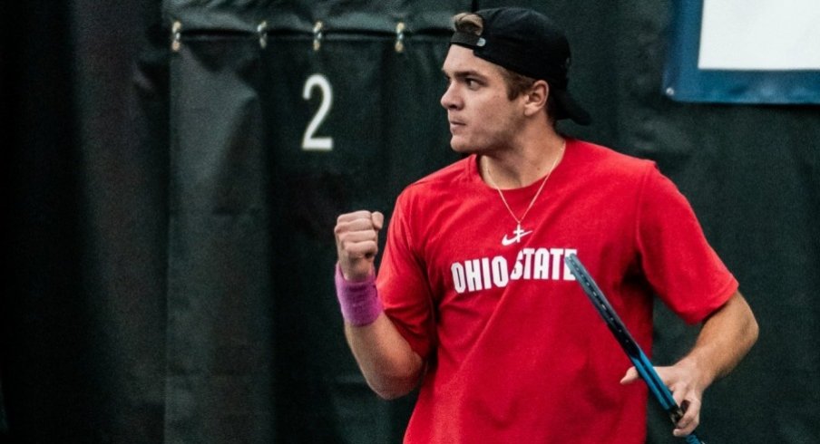 Ohio State destroyed Texas on Sunday to earn a shot at an indoor national title.