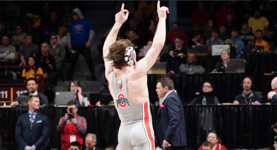 Joey McKenna Wins Back-to-Back B1G Titles