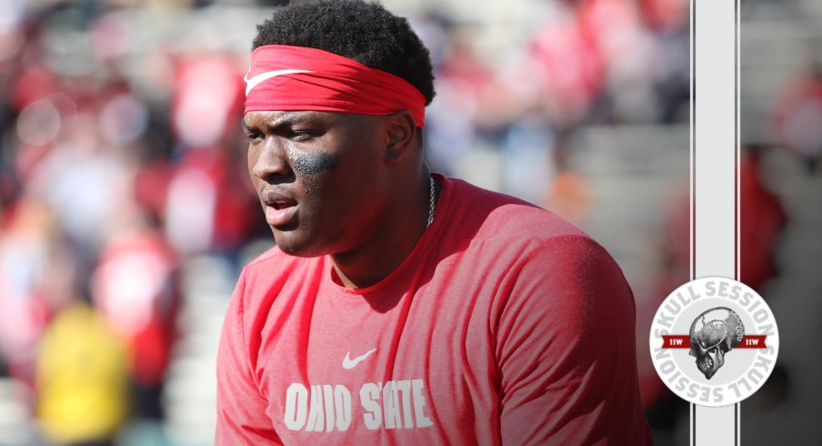 Dwayne Haskins has a chance to show out for the scouts in today's Skull Session.