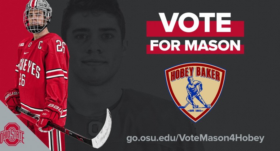 Mason Jobst, Buckeye captain and Hobey Baker Award semifinalist