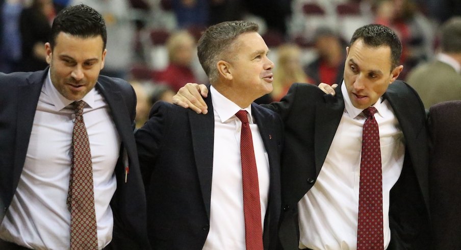 Ryan Pedon, Chris Holtmann and Mike Netti