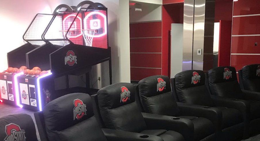 Part of the newly renovated East Wing at the Woody Hayes Athletic Center