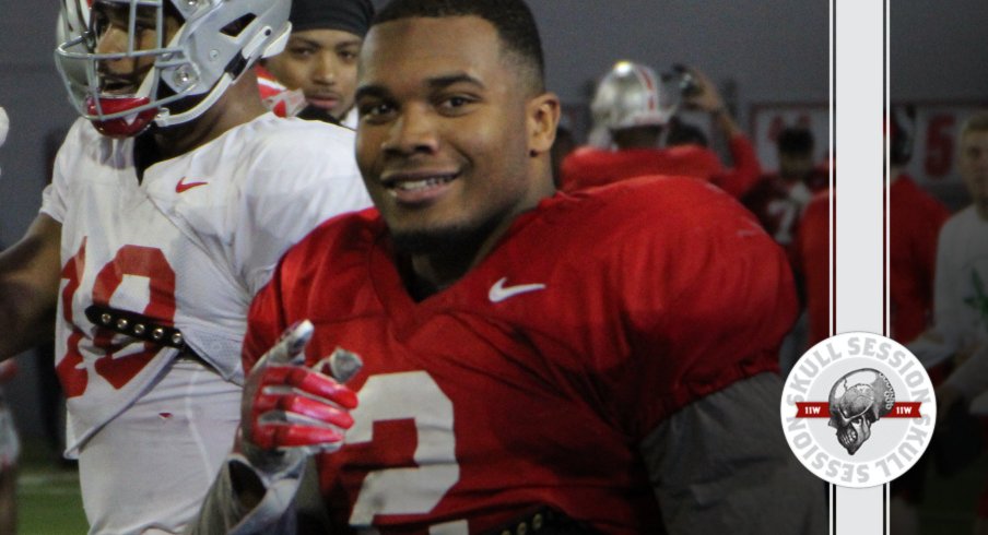 J.K. Dobbins is pleased to have me back in today's Skull Session.