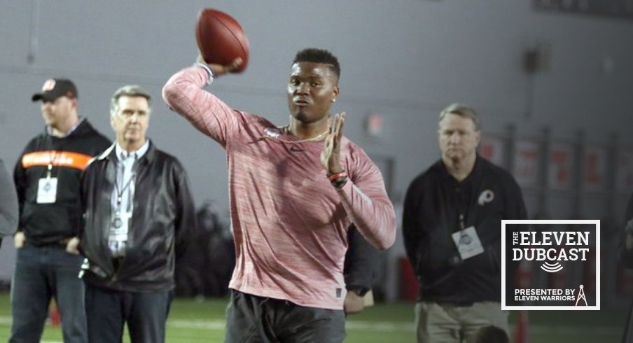 Former Ohio State quarterback Dwayne Haskins