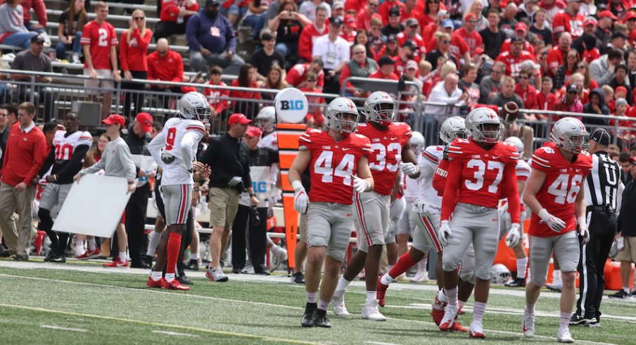 Scarlet and Gray match up against each other in 2019 Spring Game. 