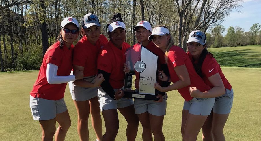 Ohio State women's golf claimed the Big Ten title.