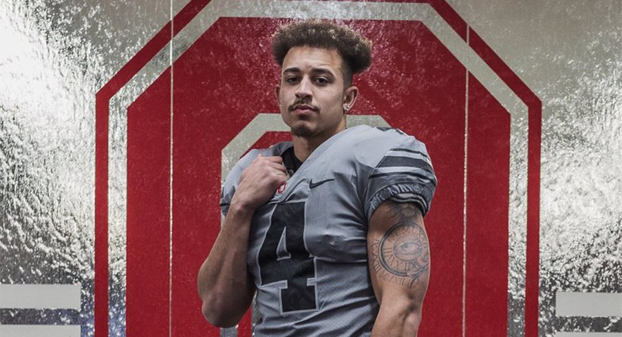 Five-star Julian Fleming is Brian Hartline's top remaining target at wideout.