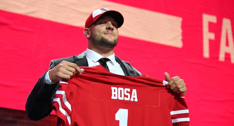 Nick Bosa is heading to San Francisco.