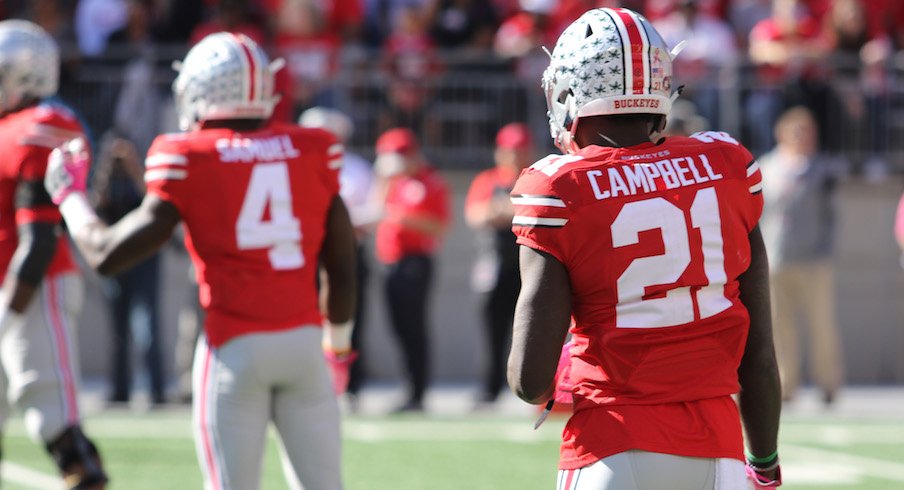 Parris Campbell is following his recruiting classmate Curtis Samuel to the NFL.