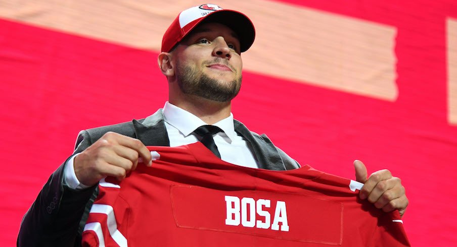 Dwayne Haskins Will Wear No. 7, Nick Bosa to Wear No. 97 and More Ohio  State Draft Picks Receive Their NFL Jersey Numbers