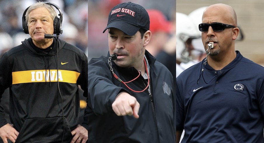 Kirk Ferentz, Ryan Day, James Franklin