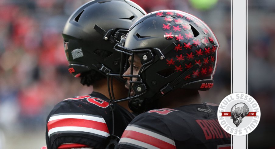 Baron Browning and Malik Harrison are looking to do some good things in today's skull session.