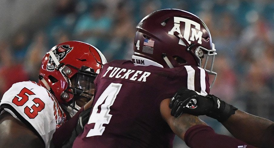 Texas A&M defensive back Derrick Tucker was arrested after getting into a fight over tacos.