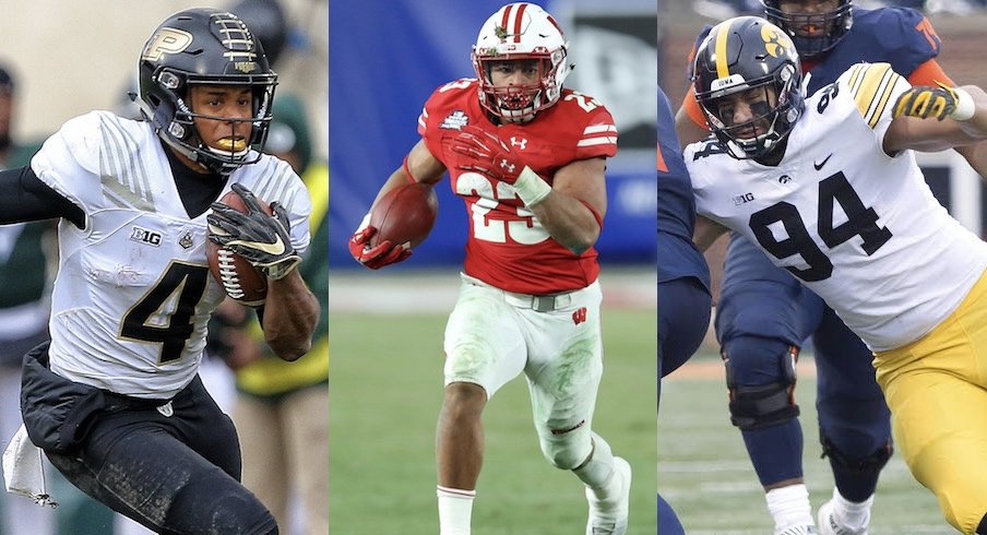 Rondale Moore, Jonathan Taylor, A.J. Epenesa