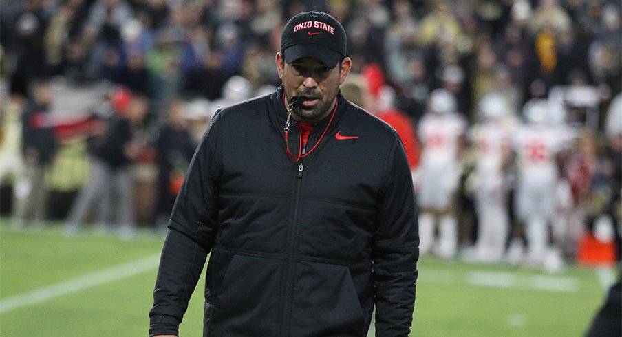 Ohio State head coach Ryan Day