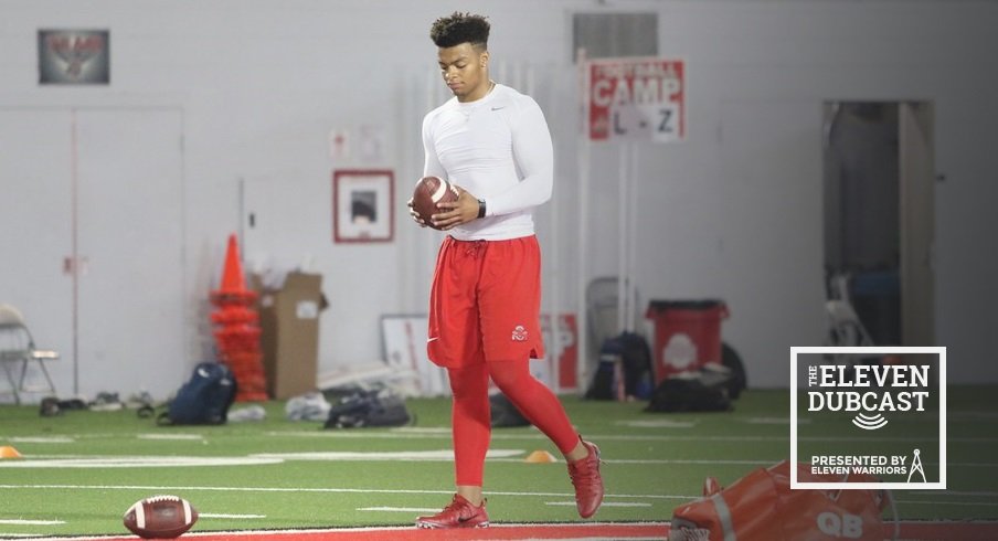 Ohio State quarterback Justin Fields