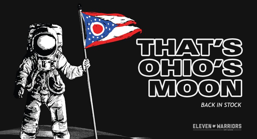 Ohio's Moon T-shirts are back in stock.