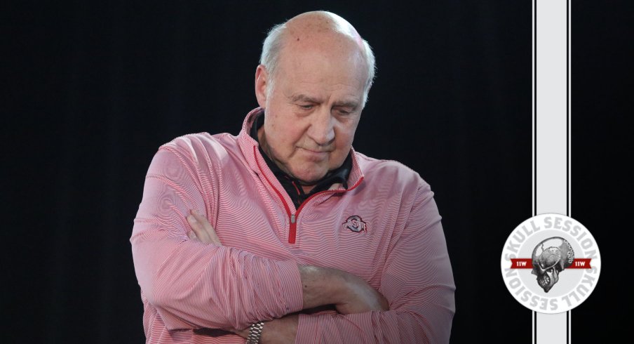 Greg Mattison is folding his arms in today's Skull Session.