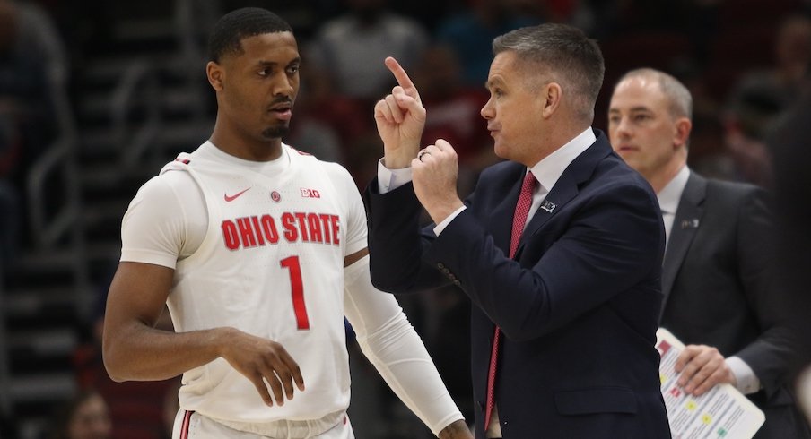 Luther Muhammad and Chris Holtmann