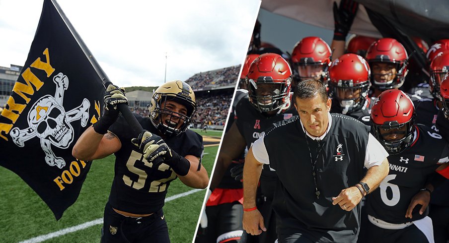 Army and Cincinnati could present challenges to the Wolverines and Buckeyes.