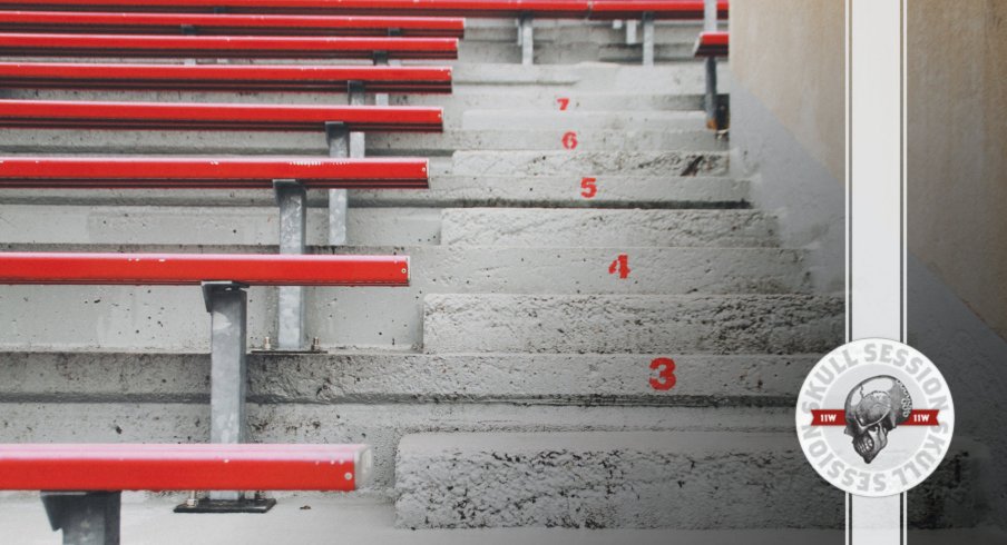 The bleachers are empty in today's Skull Session.