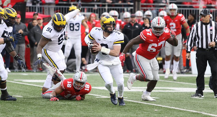 Michigan quarterback Shea Patterson