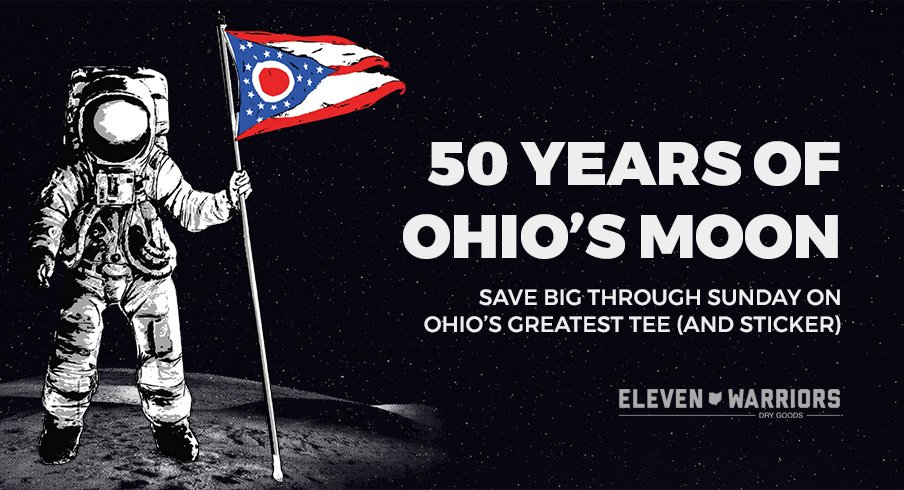 That's Ohio's Moon tee and sticker on sale through Sunday